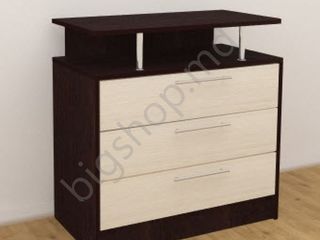 Comoda PS KTV-80/3 (Wenge/Chamonix Deschis)- livrare gratuita foto 1