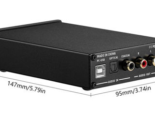 Aiyima DAC-A5 PRO (placa de sunet) USB, nou - 75eu фото 4