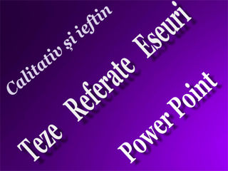 Lucrări!Prezentări power point!Referate! foto 6