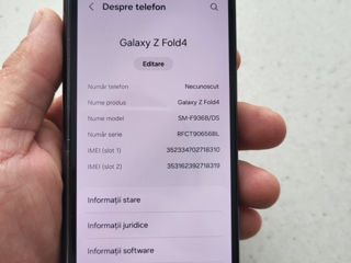 Se vinde Samsung galaxy Z fold 4