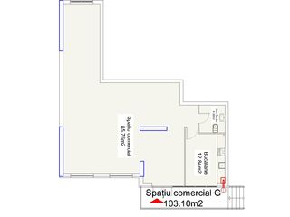 Spatii comerciale cu intrare separata: 89 m2, 121 m2 foto 6