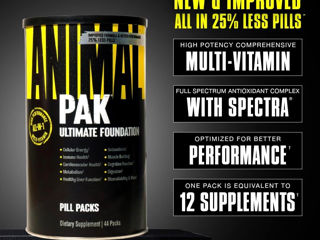 Animal Pak 44 porții (supliment alimentar) foto 4