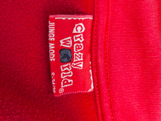 Спортивная куртка красная размер s foto 5
