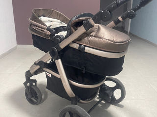 Продается компелктом. Joie isofix кресло, Peg Perego Fiesta, Chipolino коляска,  кровать детская foto 6