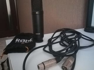 Продам Микрофон Rode NT1 + Кабель XLR 6м foto 3