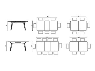 Стол кухонный с керамической столешницей , премиум качество foto 4
