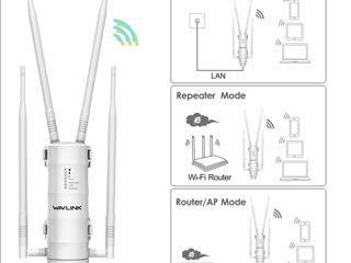 Wavlink Ac1200mbps  2.4g/5g Wifi Router, Ap Wireless, Wifi Repeater foto 4