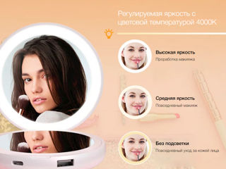 Зеркало для макияжа Yeelight Handheld Portable Makeup Mirror C20 foto 7