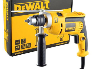 Masina de gaurit cu percutie/дрель сетевая ударная  dewalt dwd024s-qs 701w foto 2