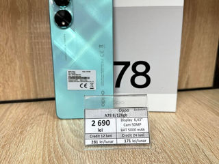 Oppo a78 8/128gb, 2690 lei