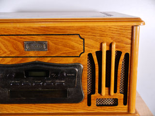 Daklin Museum Series Wooden Turntable Cd Tape Hi Fi Centre foto 8
