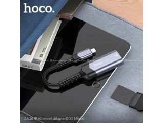 Adaptor Ethernet Hoco UA26 iP (100 Mbps) foto 3