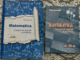 Matematica cl.9 Culegere de probleme. Iavorschi V.