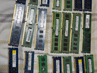 RAM DDR3 4Gb Samsung, Hynix,Micron,Kingston,..1333-1600 MHz -70 Lei bucata