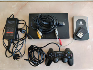 Sony Playstation 2 slim + HDD  80 игр  Прошитая , Взломанная