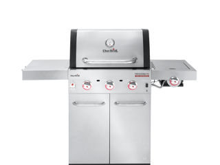 Gratar pe gaz din inox Char-Broil Professional Pro S 3, grile din fonta, sear burner, TRU-Infrared foto 1