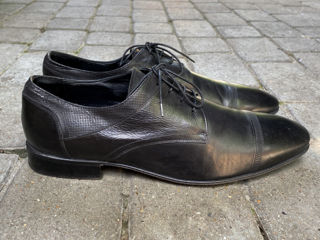 Handmade Leather Derby. Made In Italy. Размер 44. В идеальном состоянии. foto 3