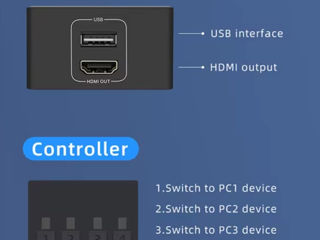 4x1 KVM Switch foto 6