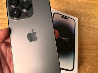 Apple IPhone 14 Pro 100%  62 цикла  Без Обмена!+3 чехла новых в подарок  состояние 10/10 Космос Чер foto 1