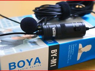 Microfon lavaliera Boya BY-M1, cardioid Boya BY-MM1 foto 2