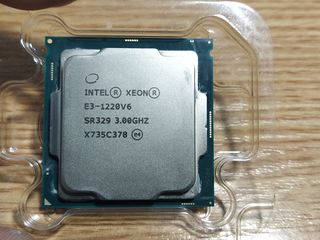 б/у процессор Intel Xeon E3-1220 V6 s1151 - 2200 лей foto 1