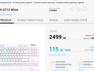 Keyboard Tastatura Logitech G713 foto 7