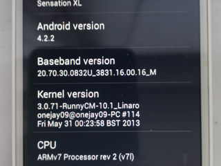 HTC Sensation XL X315E рабочий 300 лей фото 6