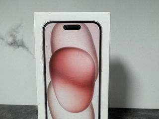 Vind iPhone 15 128Gb Pink , Sigilat , New , Garantie 1 An