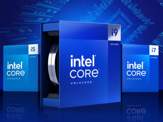 Intel 14 gen процессоры - i5-14600K, i7-14700K, i9-14900KS, i5-14500, i5-14400F, i3-14100 foto 1