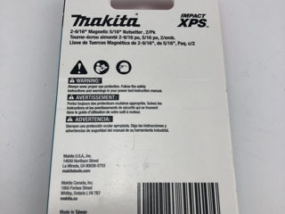 Makita E-01454 Impact XPS 2-9/16" Магнитный гайковерт 5/16", 2 шт/уп. foto 2