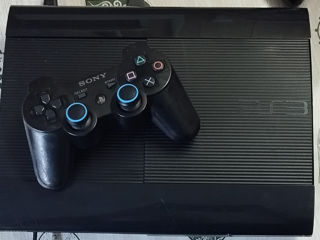 Продам Playstation 3 Super Slim 500 гб + прошивка HEN + 49 игр