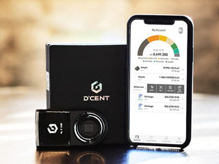 Crypto Biometric Dcent wallet nou