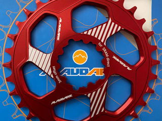 Звезда передняя sram alaudark compatible round chainring dm 3mm red 32t foto 2