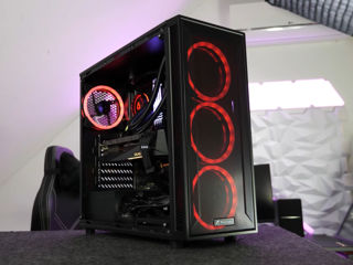 new / Корпуса SHARKOON ATX, сarcase PC, RGB Case, Black/White, Mesh / Deco