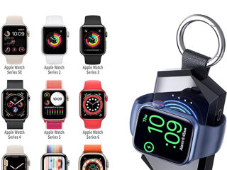 Încărcător wireless portabil pentru Apple Watch foto 3