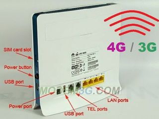 Huawei 4G SIM LTE 3G UMTS WiFi LAN router ruter modem pоутер pутер mодем 3г 4г 3 4 G г foto 2