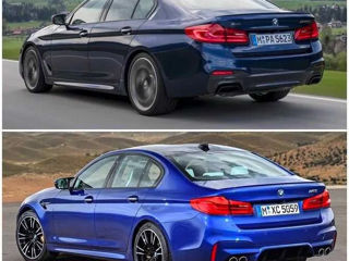 Обвес BMW M5 G30 2020+ бампер ноздри насадки foto 2