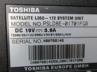 Toshiba Satellite L 350-172 foto 10