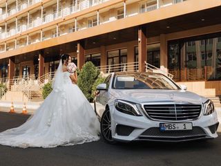 Chirie/прокат Mercedes S Class W222 AMG S65 Long alb/белый cu sofer/с водителем foto 17