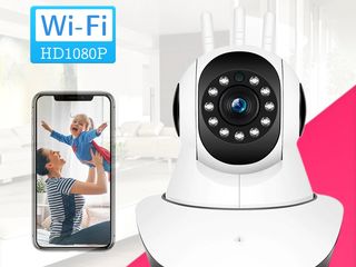 Беспроводная IP камера wifi Видеоняня Camera IP Supraveghere foto 4