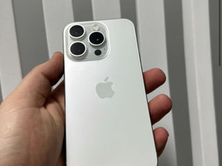 Vind iPhone 15 Pro 128Gb White Titanium - NOU - New - Garantie 1 An