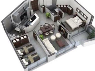 Apartament cu 2 camere, 79 m², 10 cartier, Bălți foto 6