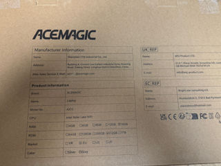 Новый AOС AceMagic AX15 (Intel N95, 16/512Gb, Win11) Silver foto 6