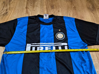 Vintage  Inter Milan #4 Javier Zanetti Rare   Soccer Jersey Size XL foto 7