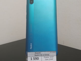 Xiaomi Redmi 9A 2/32Gb, 1590 lei