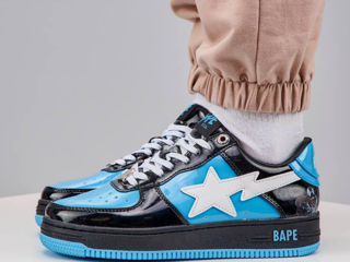 A Bathing Ape Bape Sta Petent Blue/Black Unisex