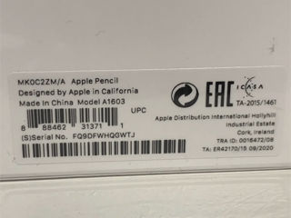 Apple pencil gen1 original nou sigilat €100 foto 3