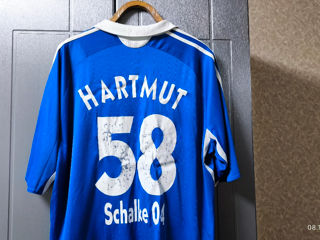 Schalke 04 adidas #58 Hartmut большой размер 2XL