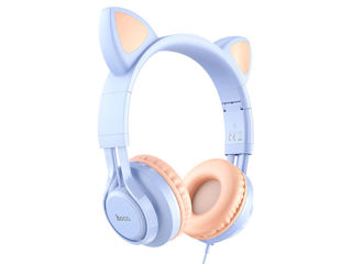 Căști Hoco W36 Cat ureche cu microfon de vis