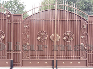 Porți, garduri, gratii, balustrade, copertine, uși metalice și alte confecții din fier. фото 5
